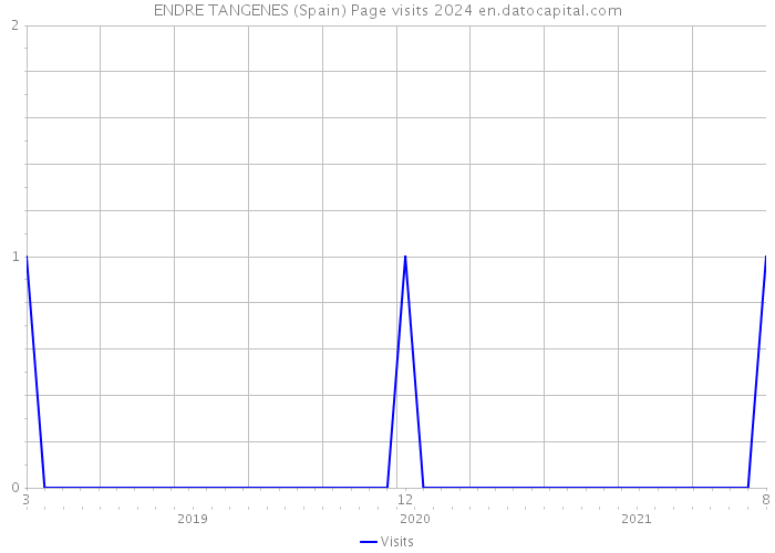 ENDRE TANGENES (Spain) Page visits 2024 