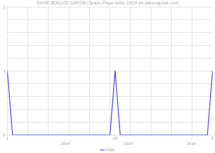 DAVID BOILLOS GARCIA (Spain) Page visits 2024 