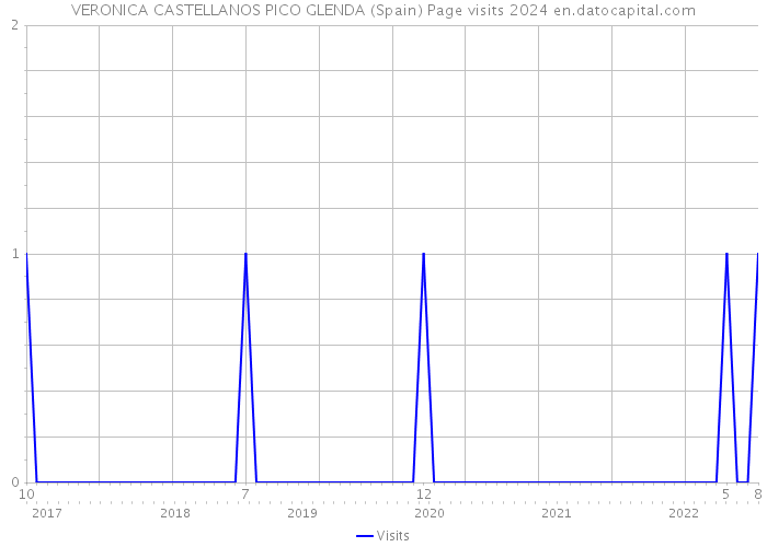 VERONICA CASTELLANOS PICO GLENDA (Spain) Page visits 2024 