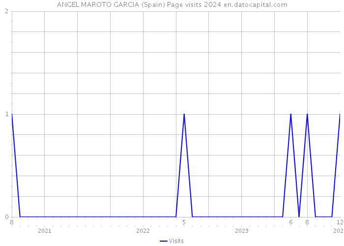 ANGEL MAROTO GARCIA (Spain) Page visits 2024 