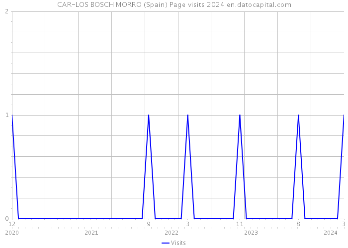 CAR-LOS BOSCH MORRO (Spain) Page visits 2024 