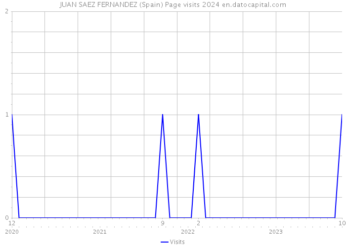 JUAN SAEZ FERNANDEZ (Spain) Page visits 2024 