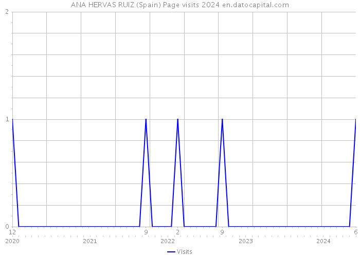 ANA HERVAS RUIZ (Spain) Page visits 2024 