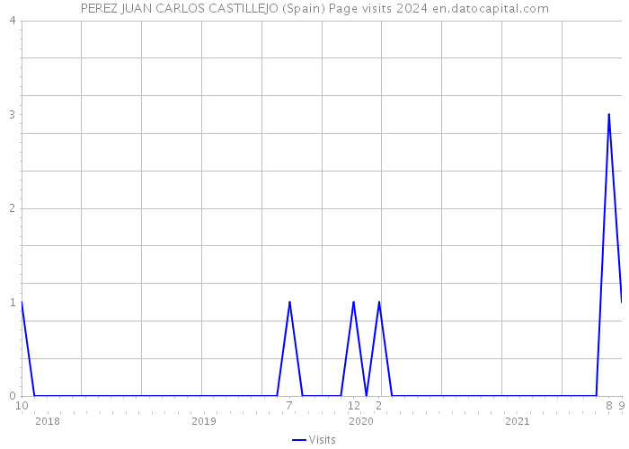 PEREZ JUAN CARLOS CASTILLEJO (Spain) Page visits 2024 