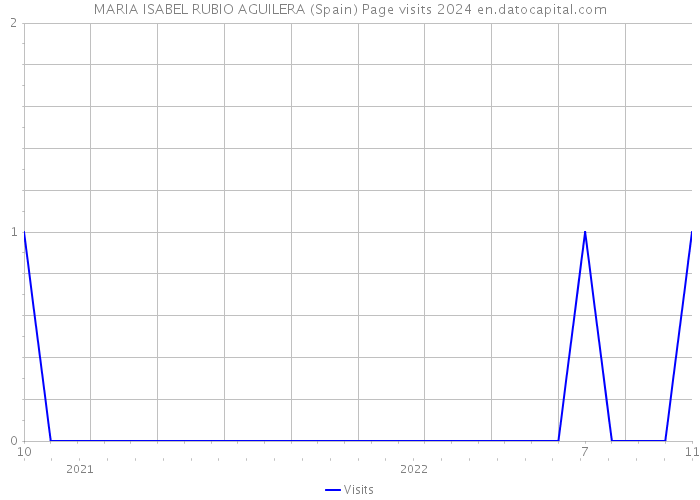 MARIA ISABEL RUBIO AGUILERA (Spain) Page visits 2024 