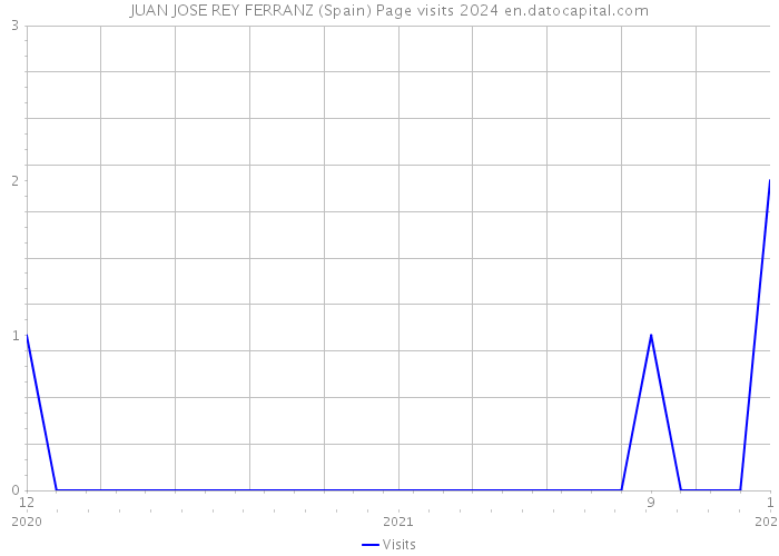 JUAN JOSE REY FERRANZ (Spain) Page visits 2024 