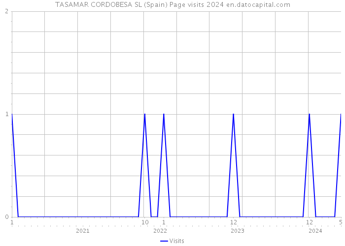 TASAMAR CORDOBESA SL (Spain) Page visits 2024 
