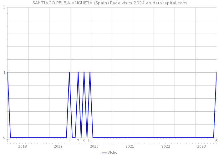 SANTIAGO PELEJA ANGUERA (Spain) Page visits 2024 