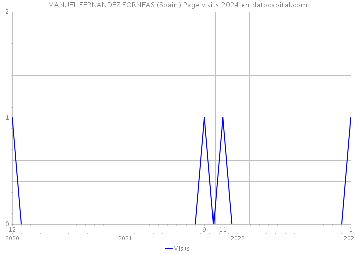 MANUEL FERNANDEZ FORNEAS (Spain) Page visits 2024 