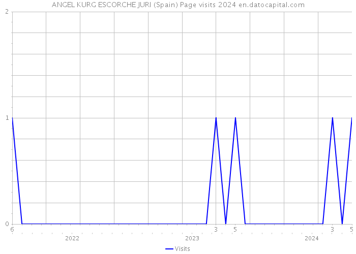 ANGEL KURG ESCORCHE JURI (Spain) Page visits 2024 