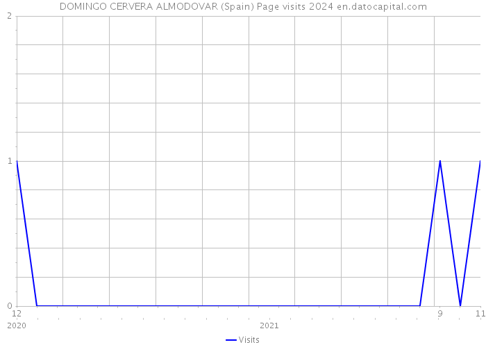 DOMINGO CERVERA ALMODOVAR (Spain) Page visits 2024 