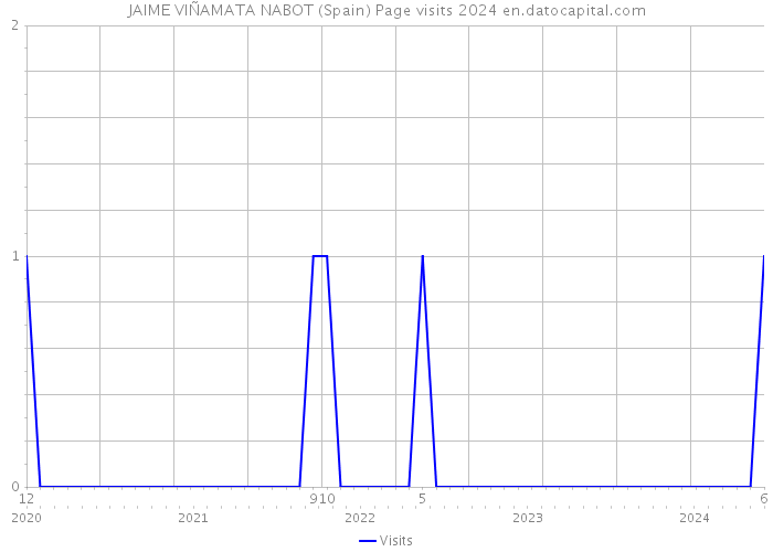 JAIME VIÑAMATA NABOT (Spain) Page visits 2024 