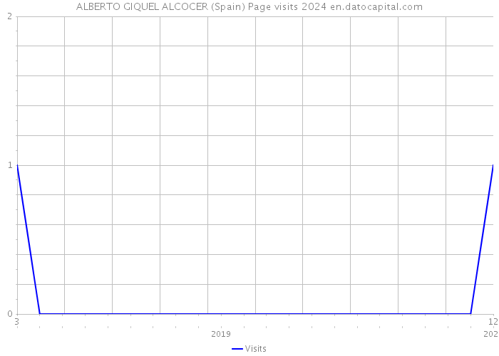 ALBERTO GIQUEL ALCOCER (Spain) Page visits 2024 