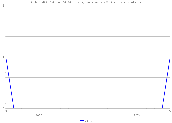 BEATRIZ MOLINA CALZADA (Spain) Page visits 2024 