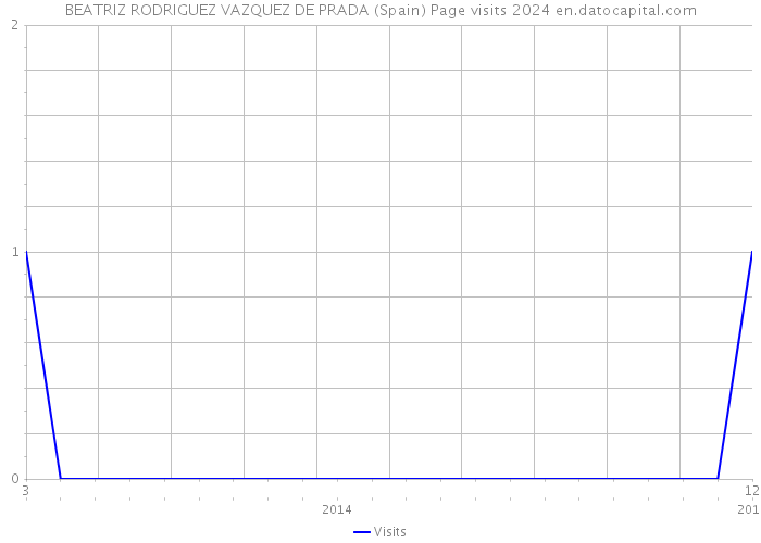 BEATRIZ RODRIGUEZ VAZQUEZ DE PRADA (Spain) Page visits 2024 