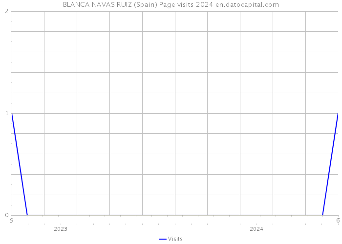 BLANCA NAVAS RUIZ (Spain) Page visits 2024 