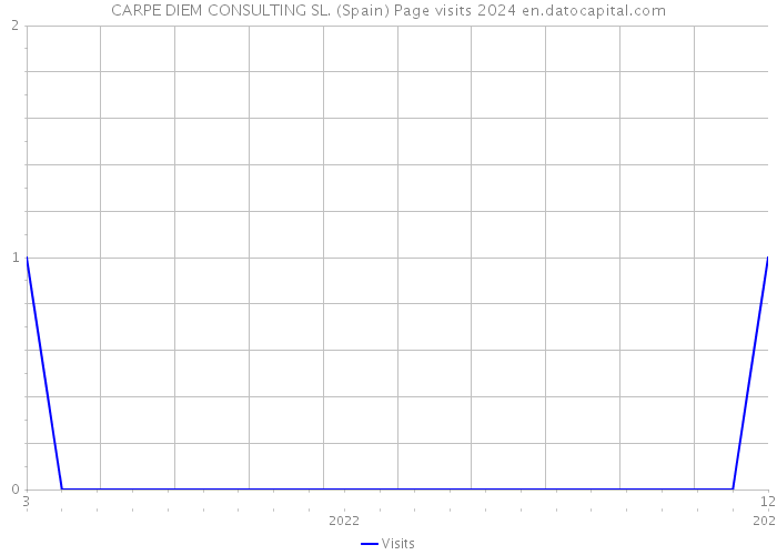 CARPE DIEM CONSULTING SL. (Spain) Page visits 2024 