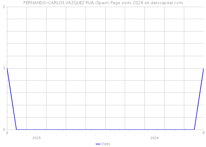 FERNANDO-CARLOS VAZQUEZ RUA (Spain) Page visits 2024 