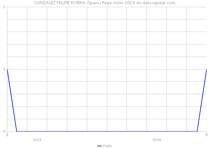 GONZALEZ FELIPE RIVERA (Spain) Page visits 2024 