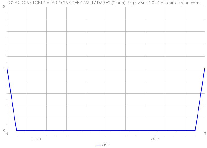 IGNACIO ANTONIO ALARIO SANCHEZ-VALLADARES (Spain) Page visits 2024 