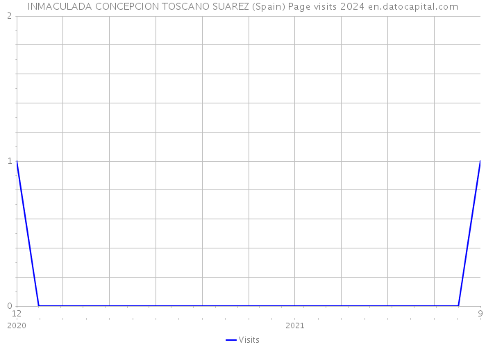 INMACULADA CONCEPCION TOSCANO SUAREZ (Spain) Page visits 2024 