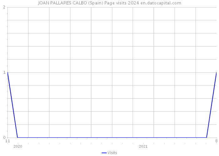 JOAN PALLARES CALBO (Spain) Page visits 2024 