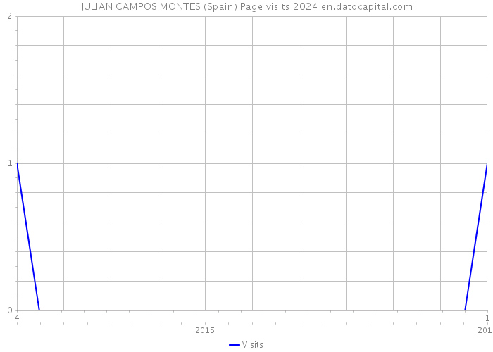 JULIAN CAMPOS MONTES (Spain) Page visits 2024 