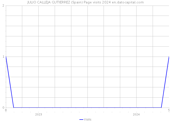 JULIO CALLEJA GUTIERREZ (Spain) Page visits 2024 