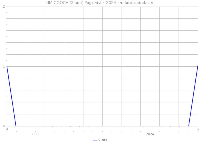 KIM GOOCH (Spain) Page visits 2024 