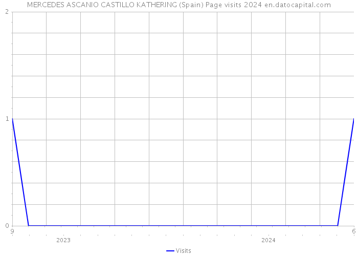 MERCEDES ASCANIO CASTILLO KATHERING (Spain) Page visits 2024 