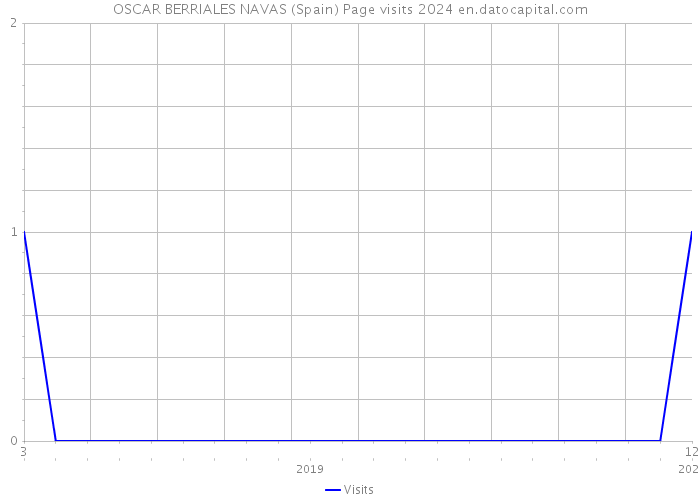 OSCAR BERRIALES NAVAS (Spain) Page visits 2024 