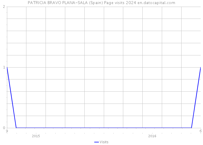 PATRICIA BRAVO PLANA-SALA (Spain) Page visits 2024 