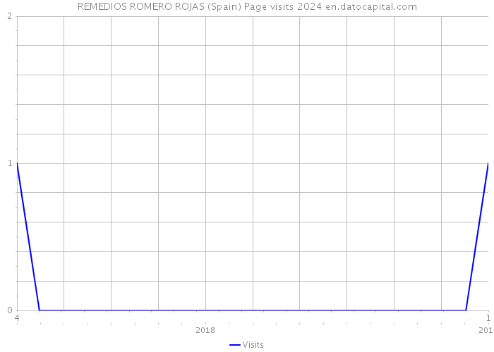 REMEDIOS ROMERO ROJAS (Spain) Page visits 2024 