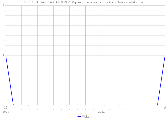 VICENTA GARCIA CALDERON (Spain) Page visits 2024 