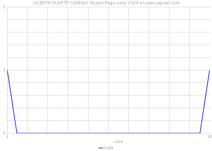 VICENTE DUARTE CANDAU (Spain) Page visits 2024 