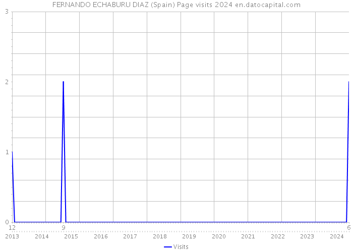 FERNANDO ECHABURU DIAZ (Spain) Page visits 2024 