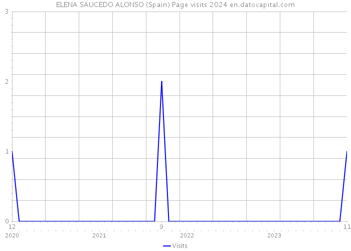 ELENA SAUCEDO ALONSO (Spain) Page visits 2024 