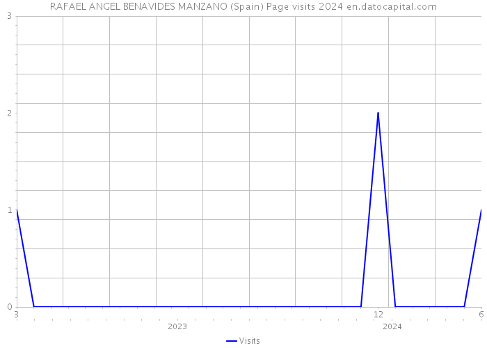 RAFAEL ANGEL BENAVIDES MANZANO (Spain) Page visits 2024 