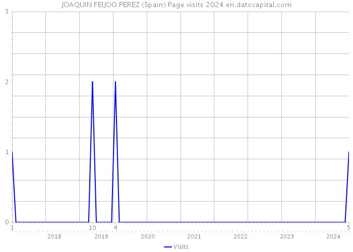 JOAQUIN FEIJOO PEREZ (Spain) Page visits 2024 
