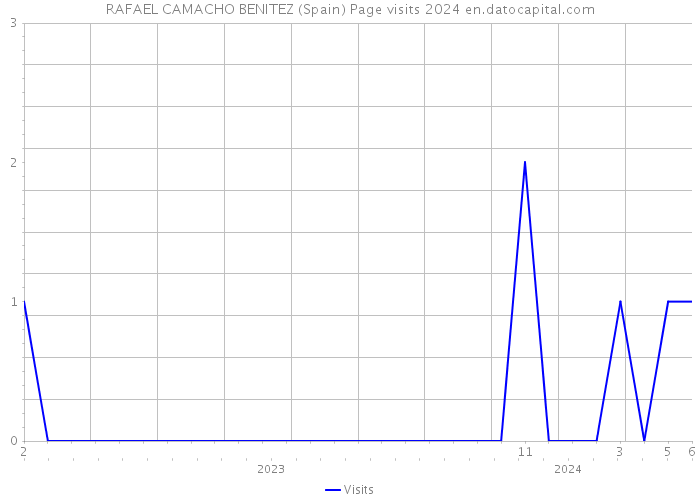 RAFAEL CAMACHO BENITEZ (Spain) Page visits 2024 