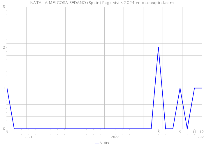 NATALIA MELGOSA SEDANO (Spain) Page visits 2024 