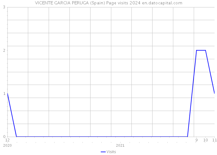 VICENTE GARCIA PERUGA (Spain) Page visits 2024 