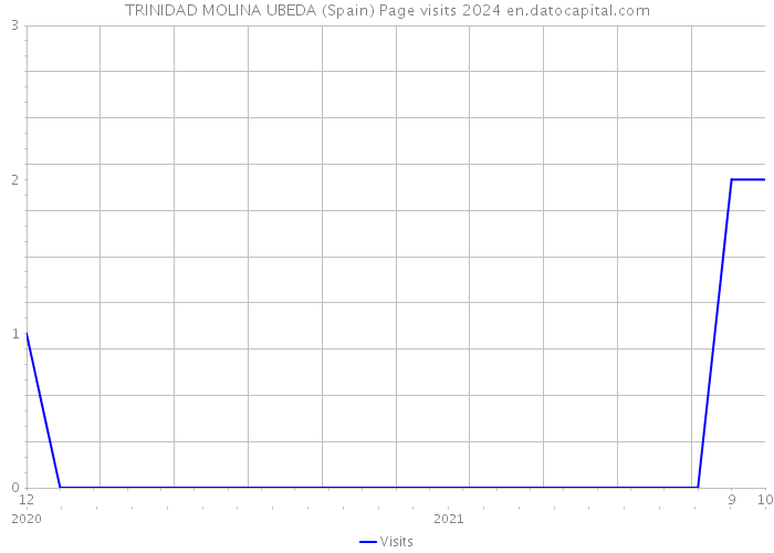 TRINIDAD MOLINA UBEDA (Spain) Page visits 2024 