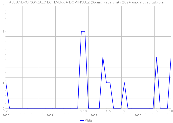 ALEJANDRO GONZALO ECHEVERRIA DOMINGUEZ (Spain) Page visits 2024 