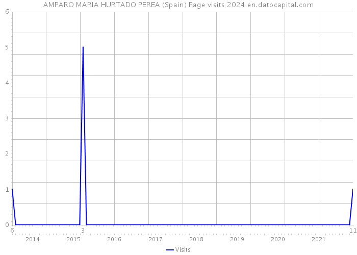 AMPARO MARIA HURTADO PEREA (Spain) Page visits 2024 