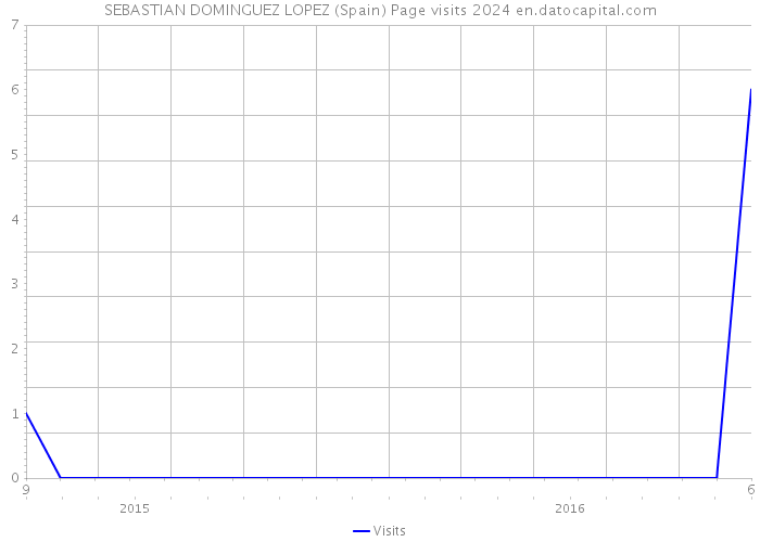SEBASTIAN DOMINGUEZ LOPEZ (Spain) Page visits 2024 