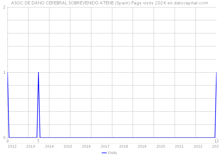 ASOC DE DANO CEREBRAL SOBREVENIDO ATENE (Spain) Page visits 2024 