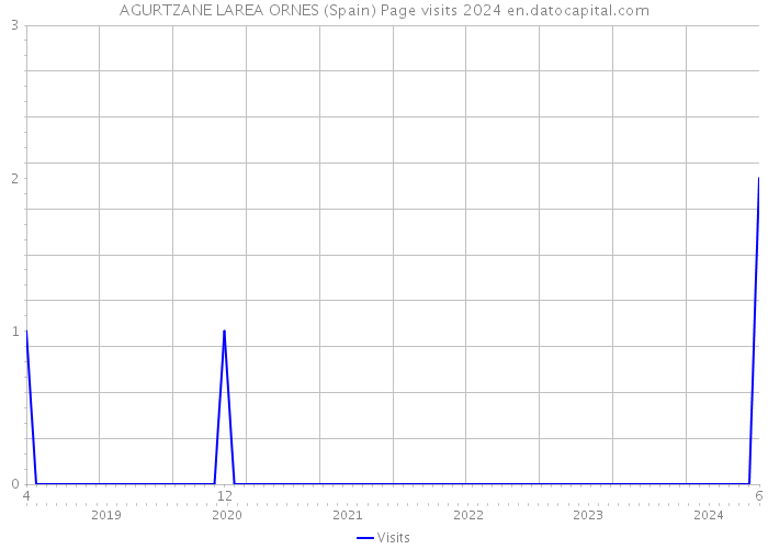 AGURTZANE LAREA ORNES (Spain) Page visits 2024 
