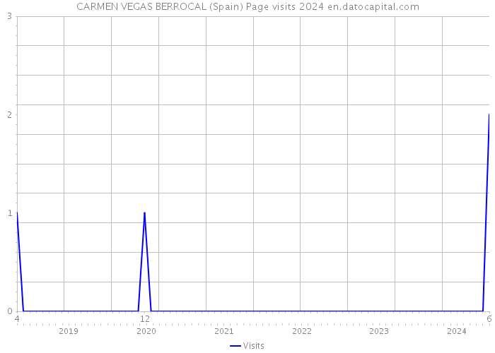 CARMEN VEGAS BERROCAL (Spain) Page visits 2024 
