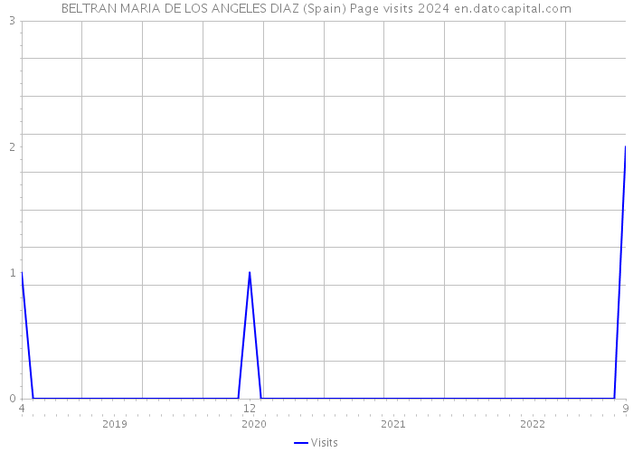 BELTRAN MARIA DE LOS ANGELES DIAZ (Spain) Page visits 2024 